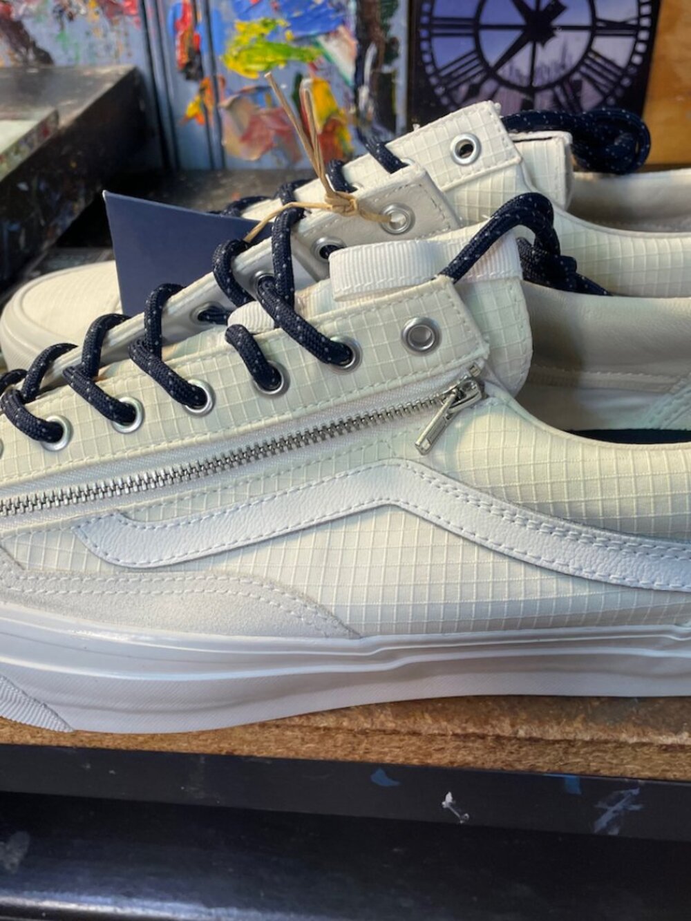 Vans LX Old Skool 36 Zip Aspen Ice Men Size 10 New VN000daaezy Rare Sneakers